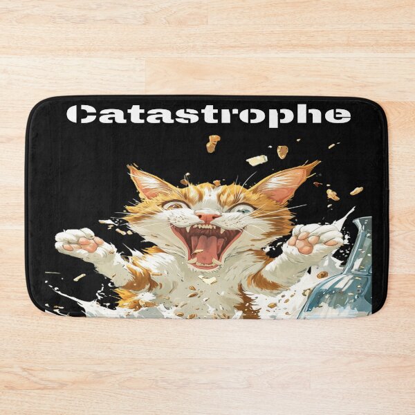 Item preview, Catastrophe Cat – Playful Feline Chaos for Cat Lovers designed and sold by anettfaye.