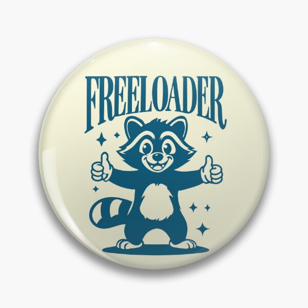 Item preview, vintage raccoon - freeloader designed and sold by Lydyb-creations.