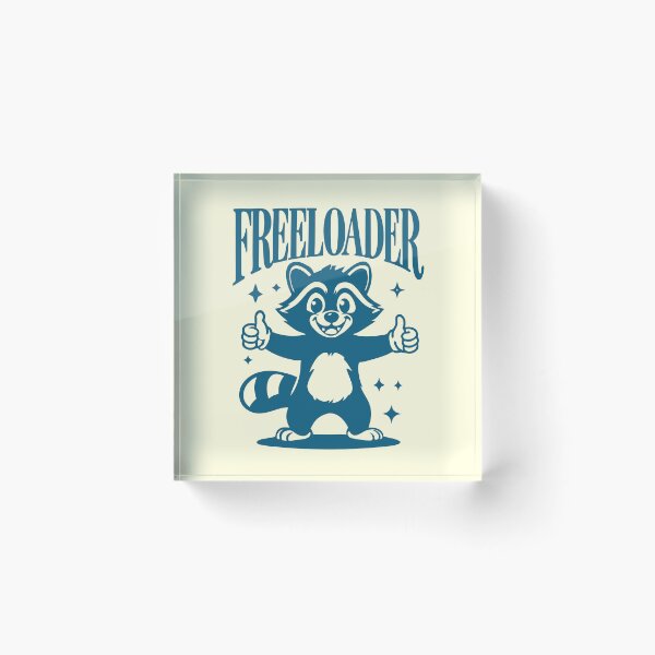 Item preview, vintage raccoon - freeloader designed and sold by Lydyb-creations.