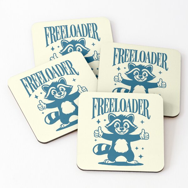 Item preview, vintage raccoon - freeloader designed and sold by Lydyb-creations.