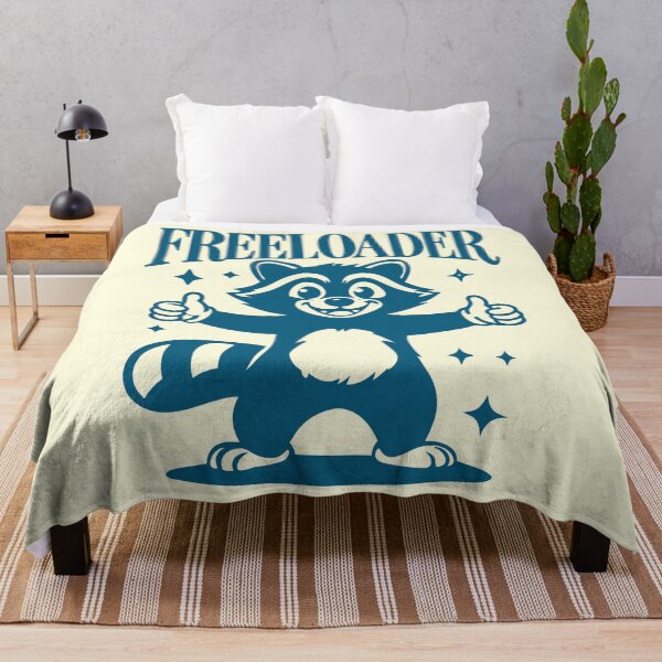 Item preview, vintage raccoon - freeloader designed and sold by Lydyb-creations.