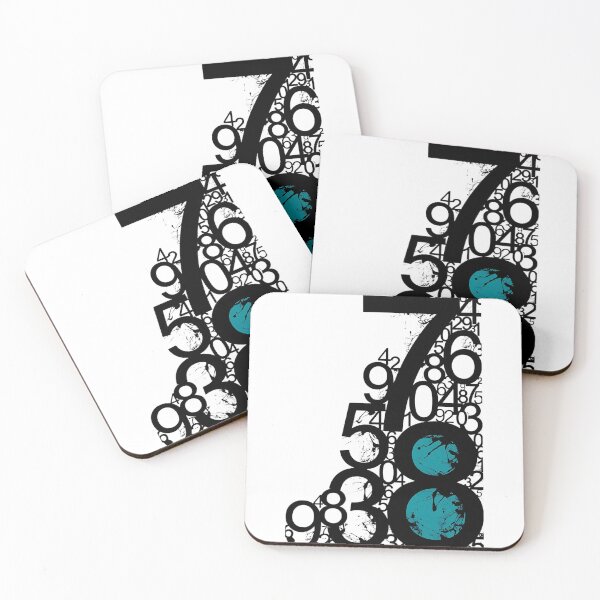 Item preview, Abstract Numeric Chaos - Modern Grunge Numbers designed and sold by Evo Desings.