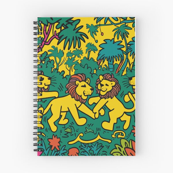 Item preview, Pop Art Lions – Keith Haring Inspired Vibrant Design designed and sold by GOLDENLIONPERU.