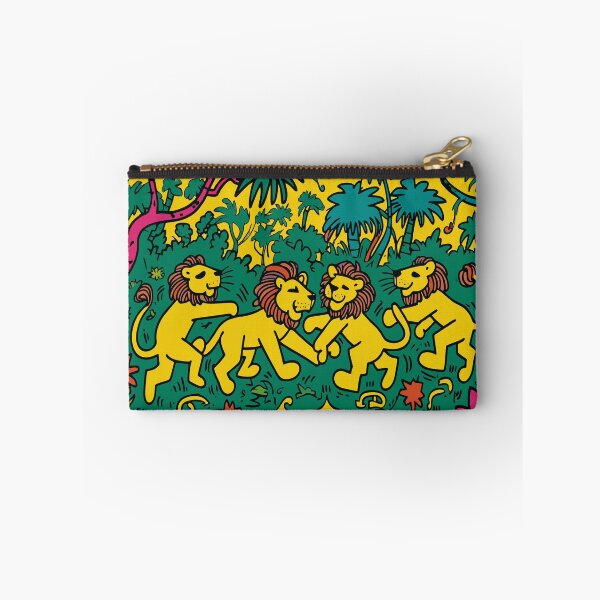 Item preview, Pop Art Lions – Keith Haring Inspired Vibrant Design designed and sold by GOLDENLIONPERU.
