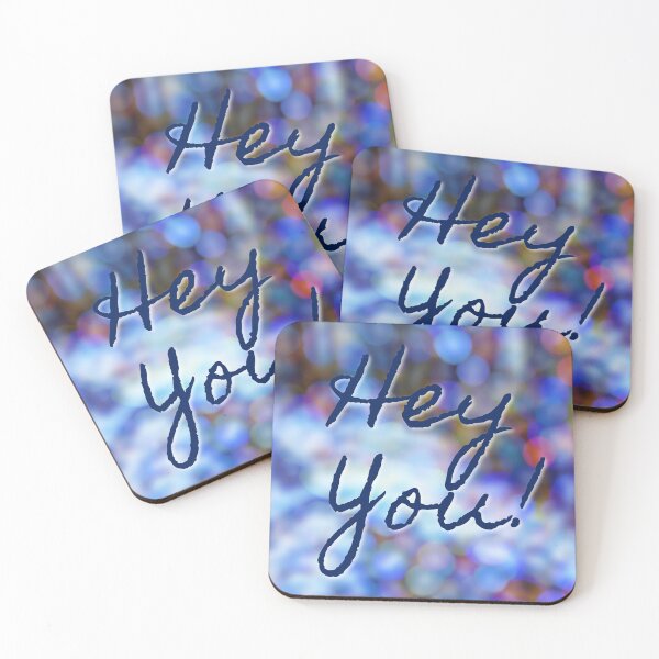 Item preview, Hey You on Bokeh Style Background  designed and sold by PandLcreations.