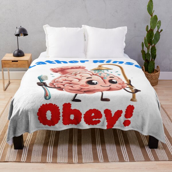 Item preview, Brain washing funny design designed and sold by JennyFinns.