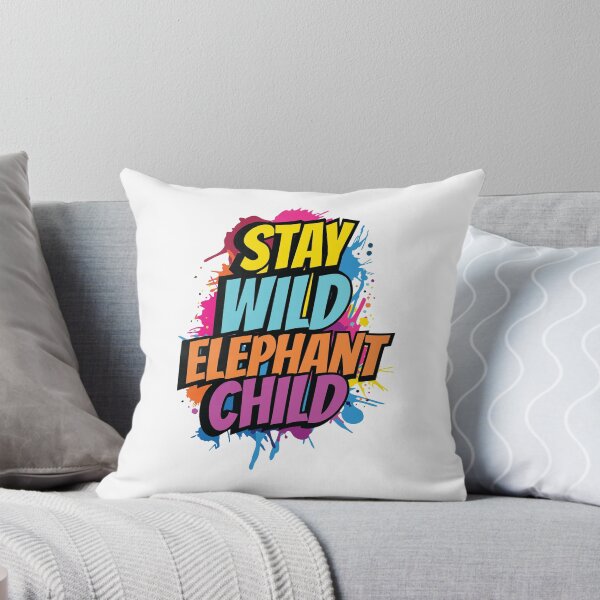 Item preview, stay wild elefante child designed and sold by DesignerDourado.