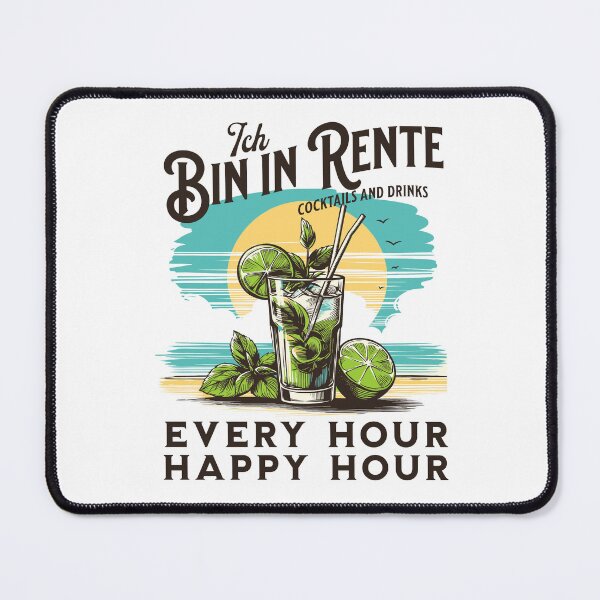Item preview, I'm retired Every Hour Happy Hour designed and sold by MEMES-GER.