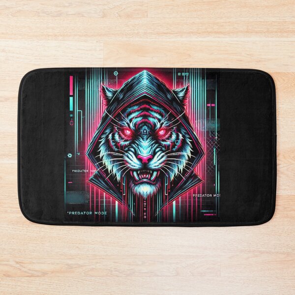 Item preview, Predator Mode - Neon Tiger designed and sold by Marcinkowski-studio .