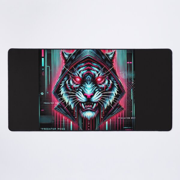 Item preview, Predator Mode - Neon Tiger designed and sold by Marcinkowski-studio .