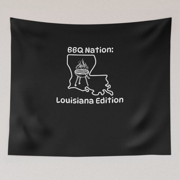 Artikelvorschau, BBQ Nation: Louisiana Edition Grillen in Louisiana entworfen und verkauft von AIJNtees.