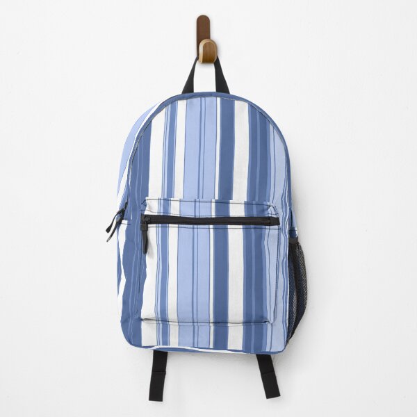 Item preview, Frost Blue and White Stripes designed and sold by Sharon Schwalbe.