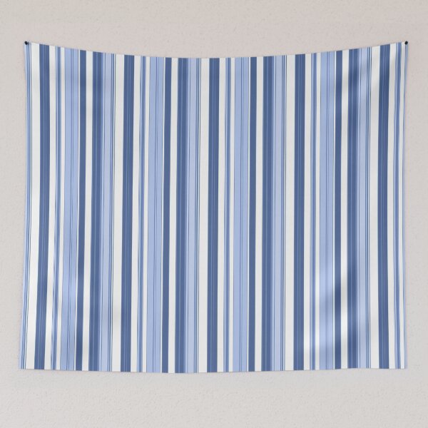 Item preview, Frost Blue and White Stripes designed and sold by Sharon Schwalbe.