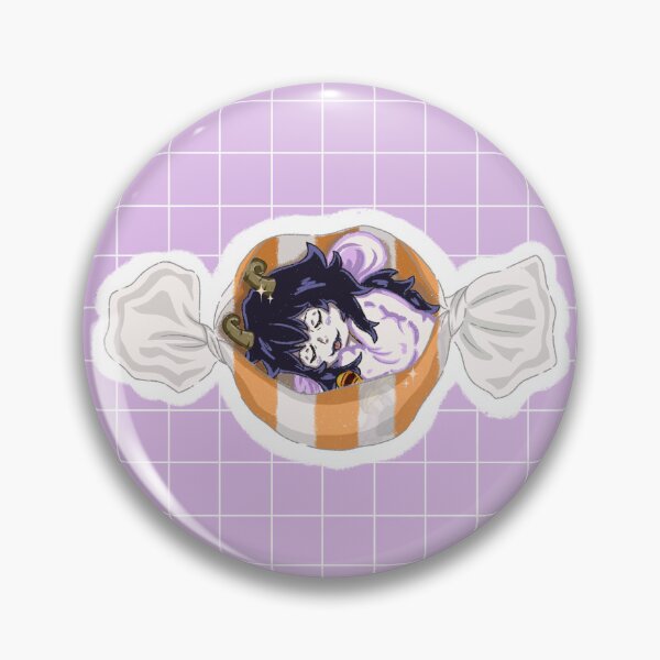 Item preview, Caesar Clown One Piece Anime Pin Button designed and sold by tokyojuul.