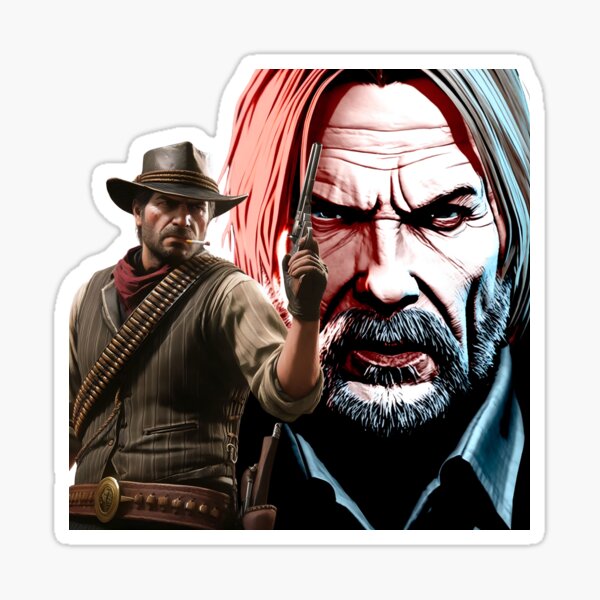 Vista previa del artículo con la obra «RDR | Micah Bell », diseñado y vendido por GeekArtUniverse.