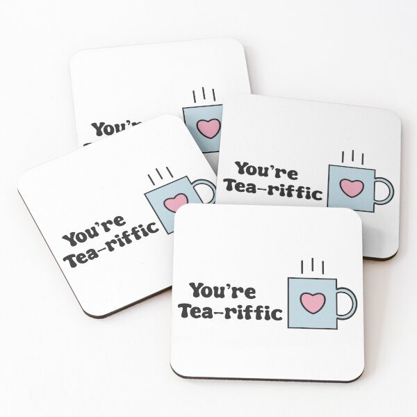 Item preview, You’re Tea-riffic Heart Mug designed and sold by Skull Fern.