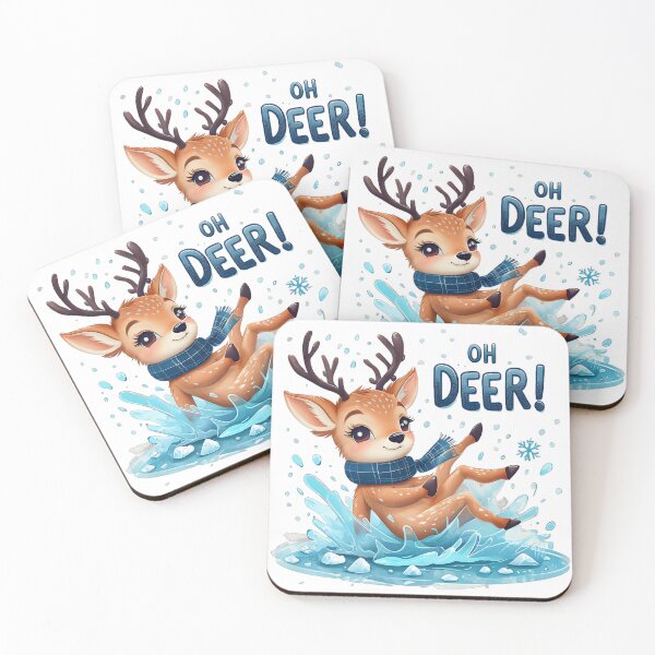 Item preview, Oh Deer! designed and sold by ThreeFrenchies.