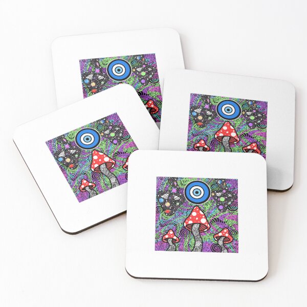 Item preview, Galaxy Shrooms - Digital art  designed and sold by TripLikeWeDo.