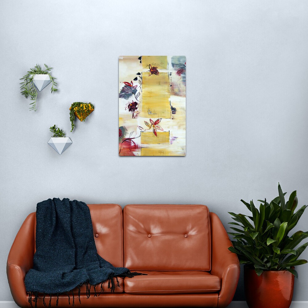 here comes the light Metal Print