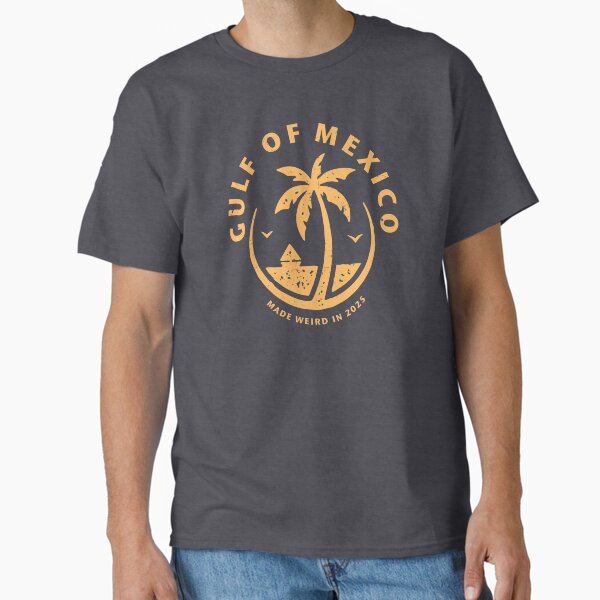 Item preview, Gulf of Mexico Funny Holiday Vintage Sun Palm Trees Ocean designed and sold by SStarDesigns.