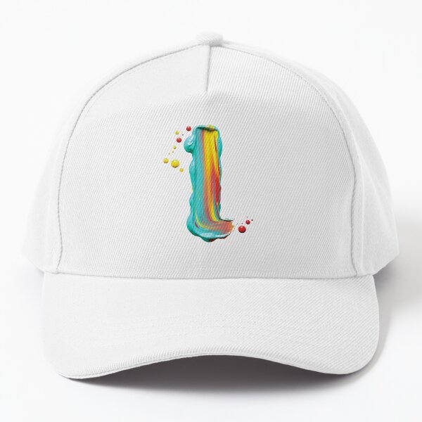 PAINT LETTER I Baseball Cap