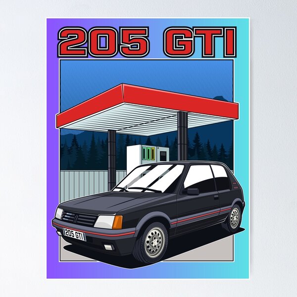 Item preview, VINTAGE CAR 205GTI designed and sold by ATLASTRIMBO.