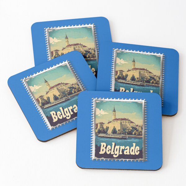 Item preview, Vintage Framed Art Belgrade designed and sold by SoldierAlways.