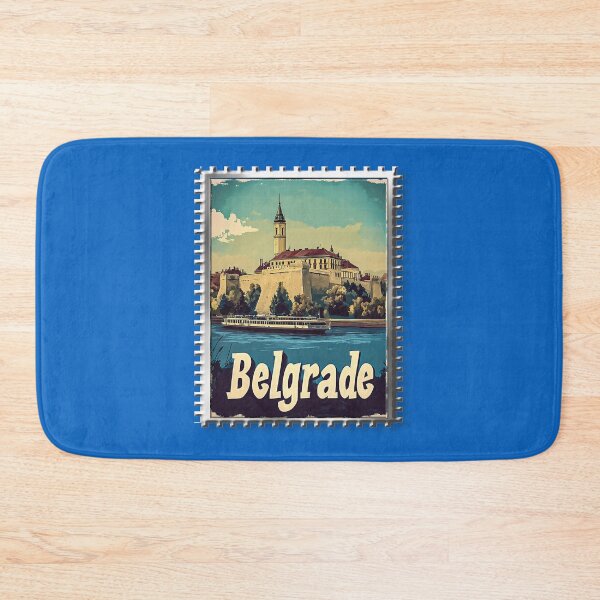 Item preview, Vintage Framed Art Belgrade designed and sold by SoldierAlways.
