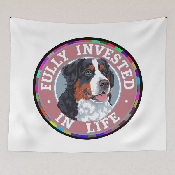 Item preview, FULLY INVESTED IN LIFE designed and sold by StickersNQuotes.