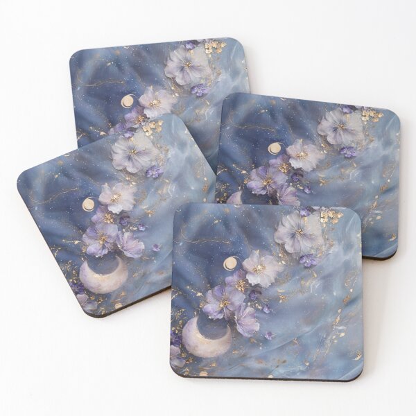 Item preview, Dreamlike Celestial Floral Art Print designed and sold by anettfaye.