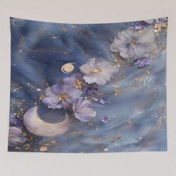 Item preview, Dreamlike Celestial Floral Art Print designed and sold by anettfaye.