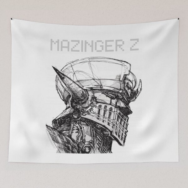 Item preview, Mazinger Z Black and White designed and sold by RetroanimeMG.