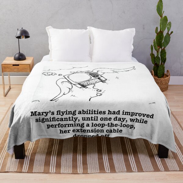 Item preview, Mary’s flying abilities had improved significantly designed and sold by Quahx.