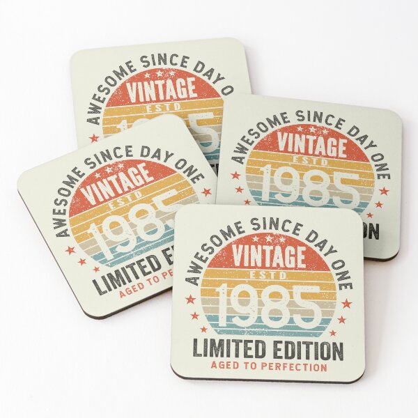 Item preview, 40th Birthday Awesome 40 Years Old Since 1985 designed and sold by eclecTEEq.