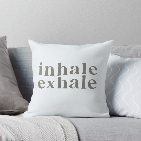 Item preview, inhale exhale designed and sold by BlissMuseNY.