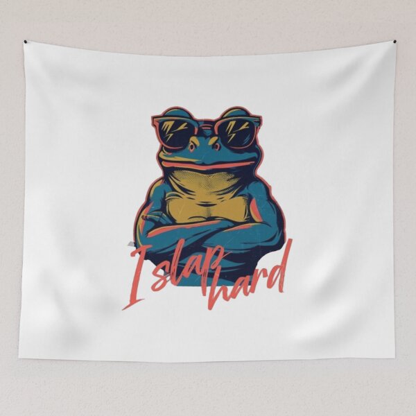 Item preview, Funny frog design designed and sold by JennyFinns.