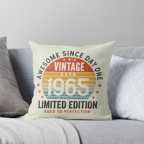 Item preview, 60th Birthday Awesome 60 Years Old Since 1965 designed and sold by eclecTEEq.