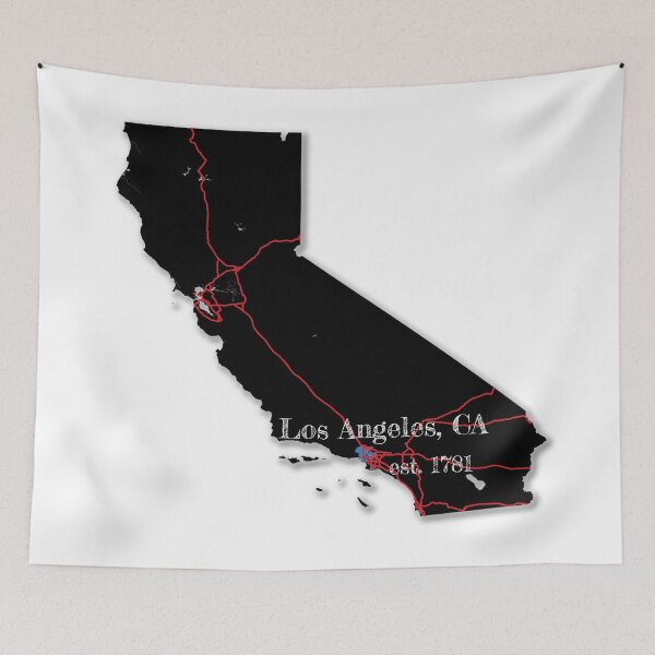 Item preview, Los Angeles, CA designed and sold by PhilbonianDezin.