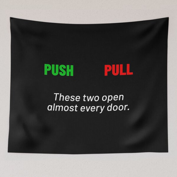 Item preview, Push and pull - open doors, breasts too ;-) designed and sold by peter2art.