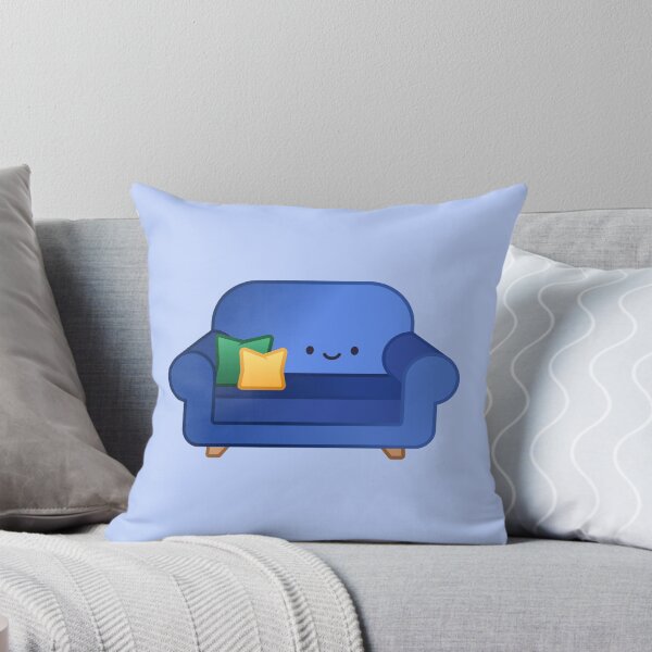 Item preview, blue couch designed and sold by brilly's.
