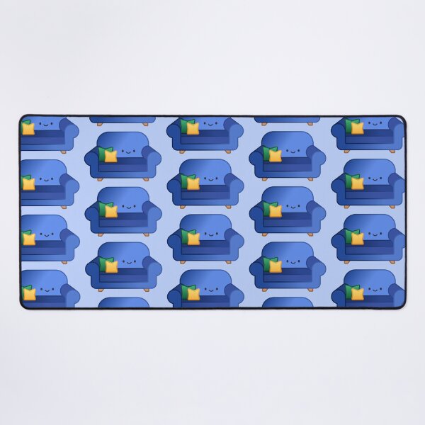 Item preview, blue couch designed and sold by brilly's.