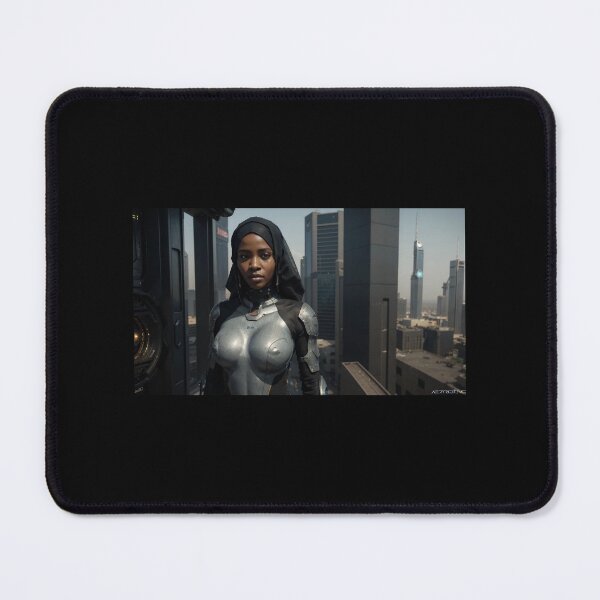 Item preview, AFRO Cyberpunk (Limited Edition Print #5) designed and sold by santo ✝abú.