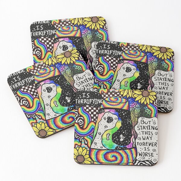 Item preview, Change Is Terrifying designed and sold by TripLikeWeDo.