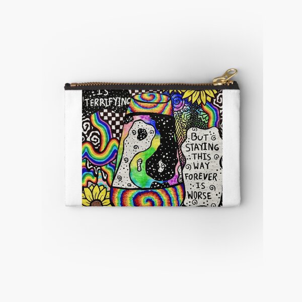 Item preview, Change Is Terrifying designed and sold by TripLikeWeDo.