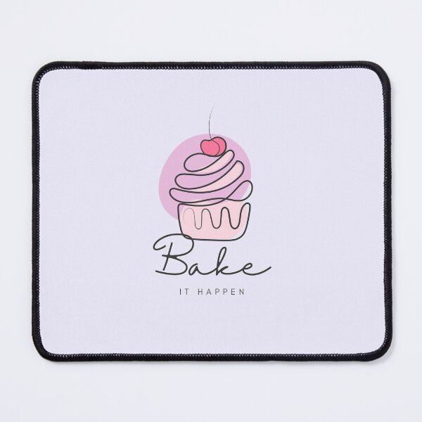 Item preview, Bake it Happen Pink Cupcake by Linavi designed and sold by Linavi.