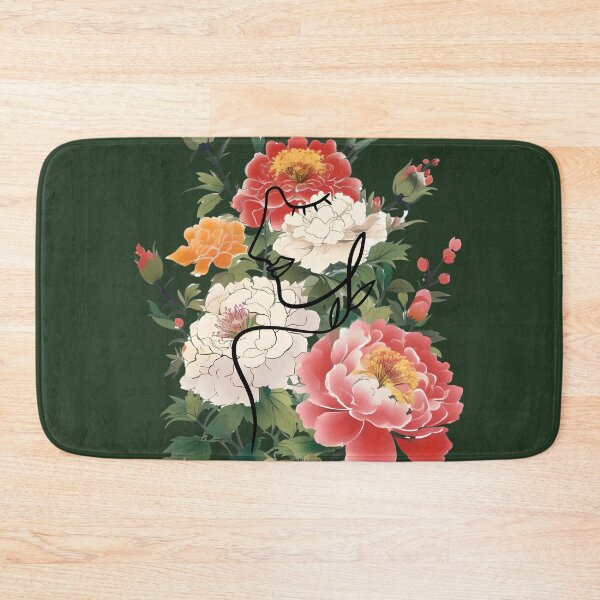 Item preview, Woman Among Chrysanthemums designed and sold by Ciervo Primavera.