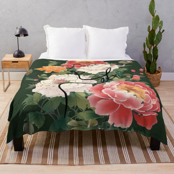 Item preview, Woman Among Chrysanthemums designed and sold by Ciervo Primavera.