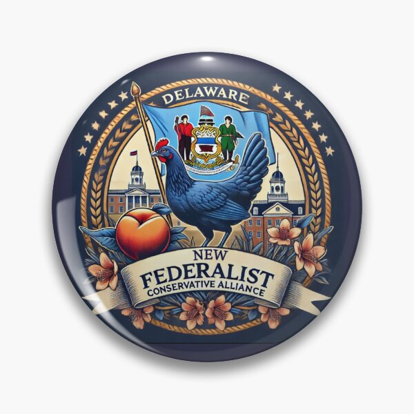Item preview, Delaware New Federalist  designed and sold by CroakysCorner.