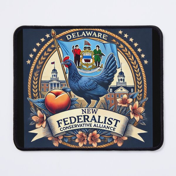 Item preview, Delaware New Federalist designed and sold by CroakysCorner.