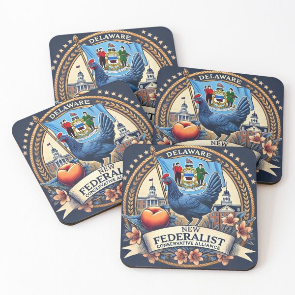 Item preview, Delaware New Federalist  designed and sold by CroakysCorner.